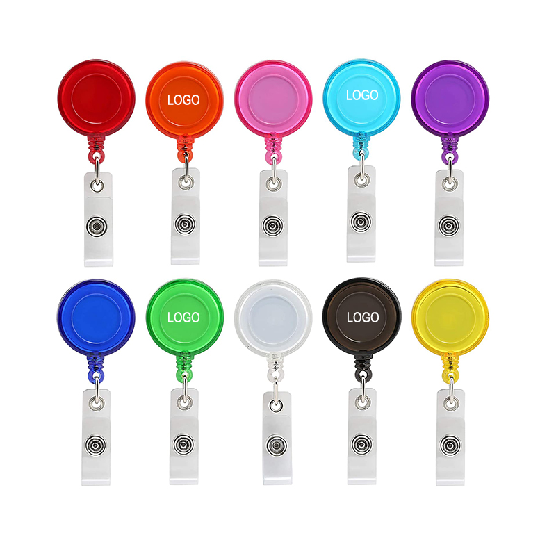 Retractable Badge Reel Clip