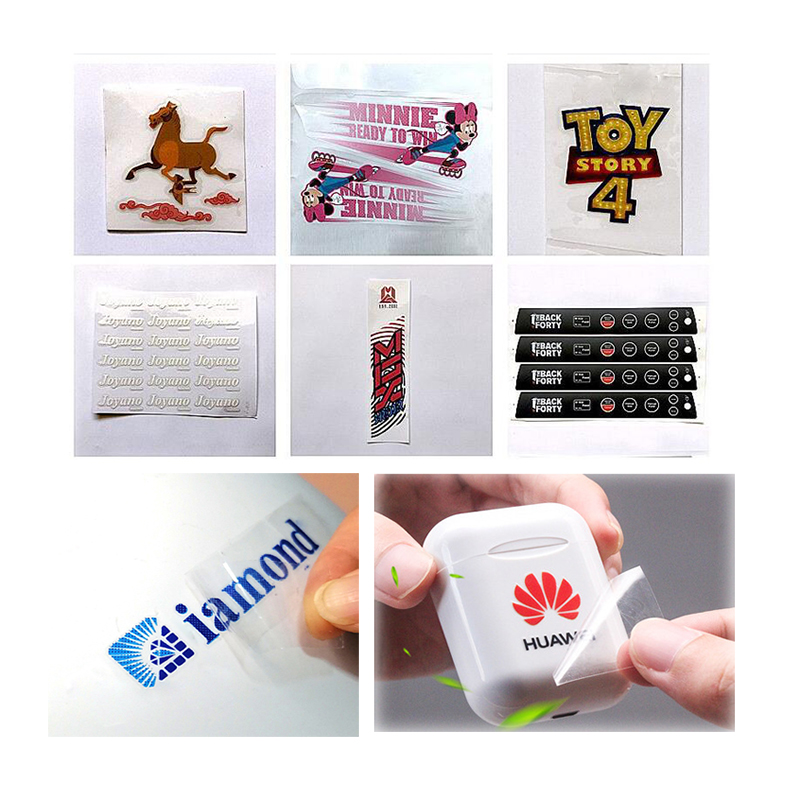 Customizable Labels Pad Printing LOGO