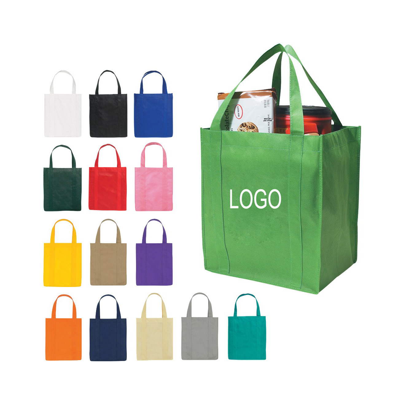 Non-Woven Shopper Tote Bag
