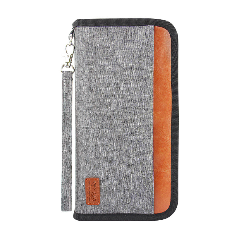 Zippered Passport Holder