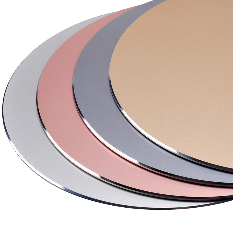  Round Aluminum Alloy Mouse Pad