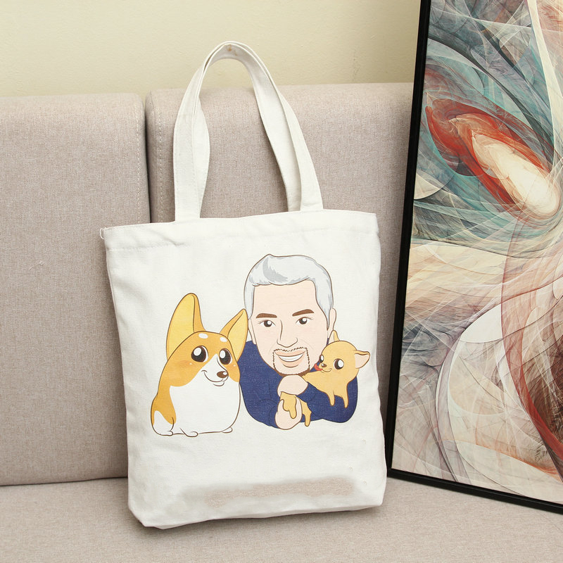 Reusable Cotton Canvas Tote Bag