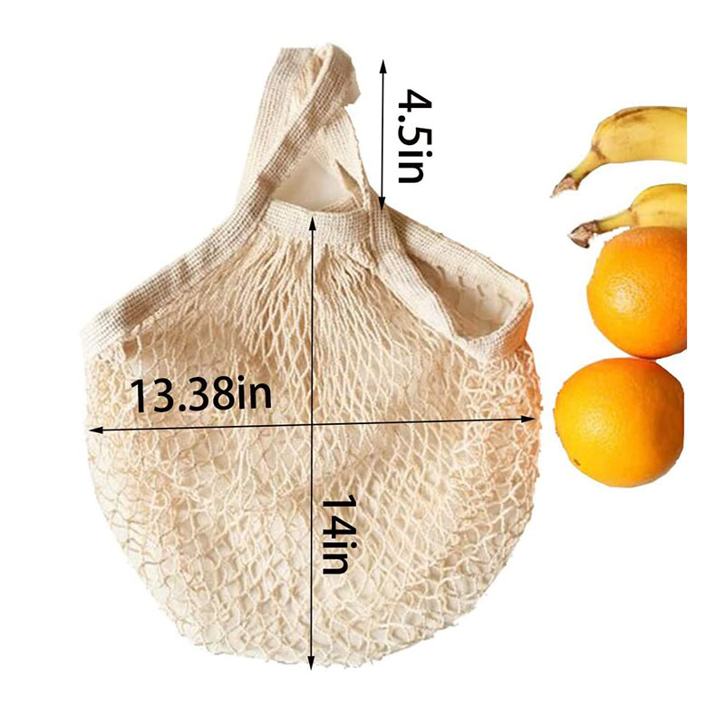 Reusable Cotton Mesh Grocery Bags 