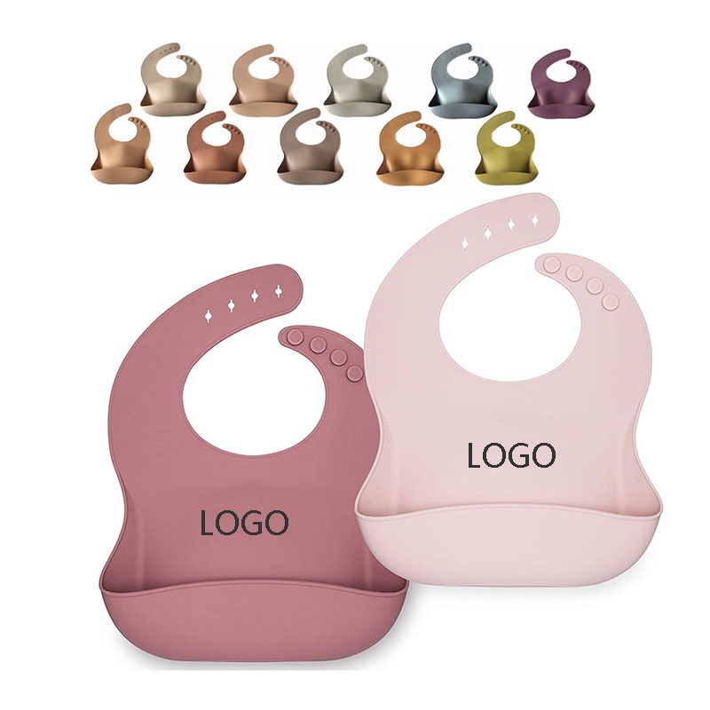 Adjustable Food-Grade Silicone Catch-All Bib